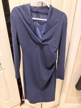 SHEIN | Dresses | Shein Deep Purple Velvet Long Sleeve Dress | Poshmark
